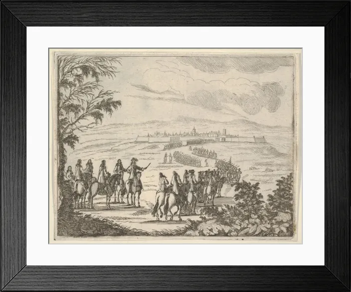 Framed Print : Francesco I d Este Goes to Pinarola for the Security of his States Framed Print : Francesco I d Este Goes to Pinarola for the Security of his States