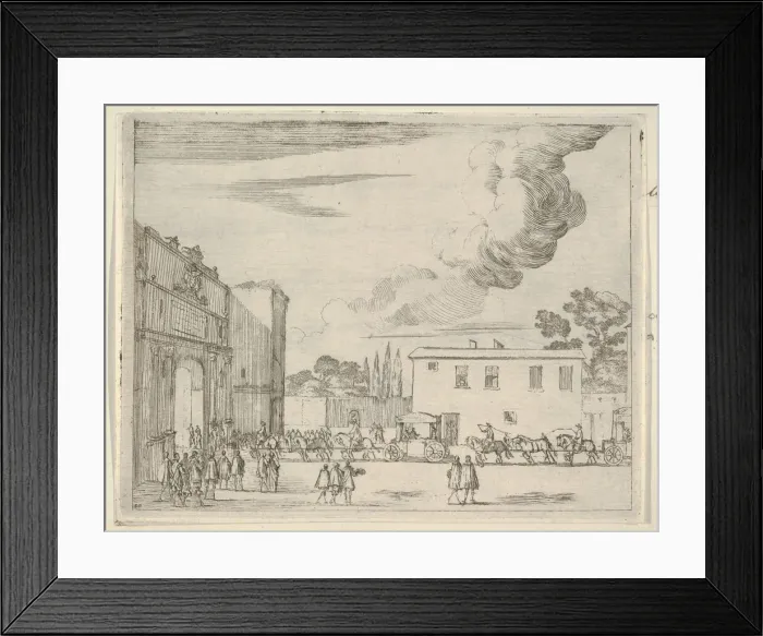 Framed Print : Francesco I d Este Intervenes for an Agreement between Pope Urban VIII Framed Print : Francesco I d Este Intervenes for an Agreement between Pope Urban VIII