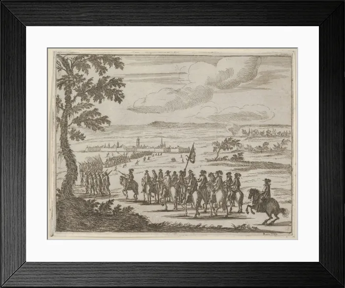 Framed Print : Francesco I d Este Secures the Fort and the Land to Protect from the German Troops Framed Print : Francesco I d Este Secures the Fort and the Land to Protect from the German Troops
