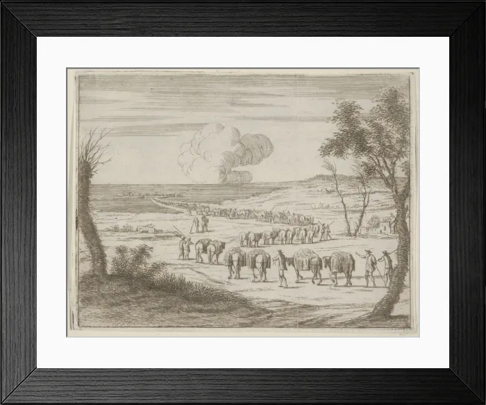 Framed Print : Francesco I d Este Aids the Duke of Mantua After his Territories were Devastated by Framed Print : Francesco I d Este Aids the Duke of Mantua After his Territories were Devastated by