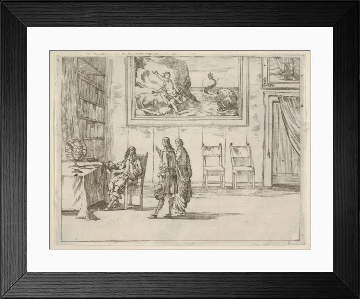 Framed Print : Francesco I d Este Displays Great Faculty in his Studies Framed Print : Francesco I d Este Displays Great Faculty in his Studies