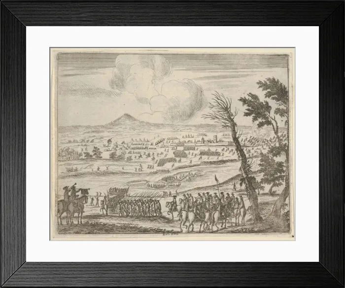 Framed Print : Francesco I d Este Protects the French in Casalmaggiore from the Seige of the Spanish Framed Print : Francesco I d Este Protects the French in Casalmaggiore from the Seige of the Spanish