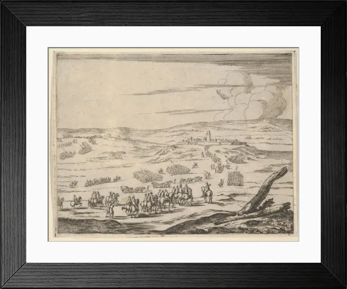 Framed Print : Despite the Corageous Opposition of the Germans and the Spanish, Francesco I d Este Framed Print : Despite the Corageous Opposition of the Germans and the Spanish, Francesco I d Este
