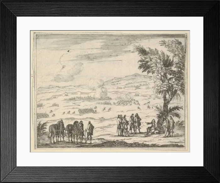 Framed Print : Francesco I d Este, Suffering the Pain of his Injuries, Continues to Take Charge for Framed Print : Francesco I d Este, Suffering the Pain of his Injuries, Continues to Take Charge for