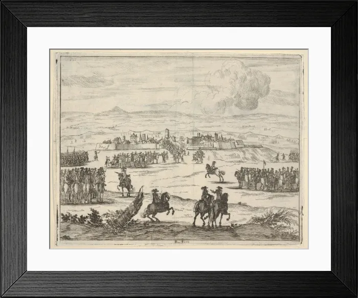 Framed Print : After a Long Seige, Francesco I d Este, with the Aid of the French Army, Takes Valencia Framed Print : After a Long Seige, Francesco I d Este, with the Aid of the French Army, Takes Valencia