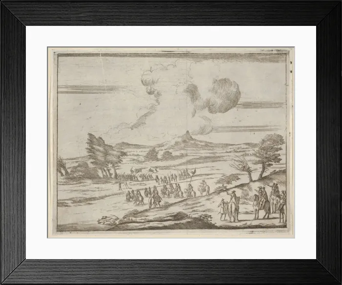 Framed Print : Following Francesco I d Estes Example, His Troops Safely Pass Torrents During Extreme Framed Print : Following Francesco I d Estes Example, His Troops Safely Pass Torrents During Extreme