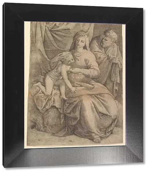 The Holy Family, 1510-61. Creator: Battista Franco Veneziano