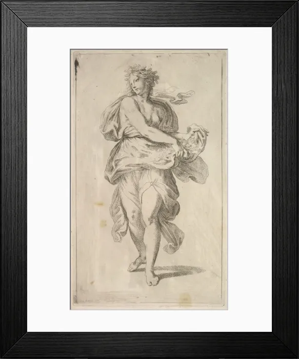 Framed Print : Dancing Figure. Creator: Unknown Framed Print : Dancing Figure. Creator: Unknown