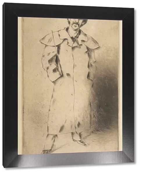 Portrait of Whistler, 1881. Creator: Carlo Pellegrini