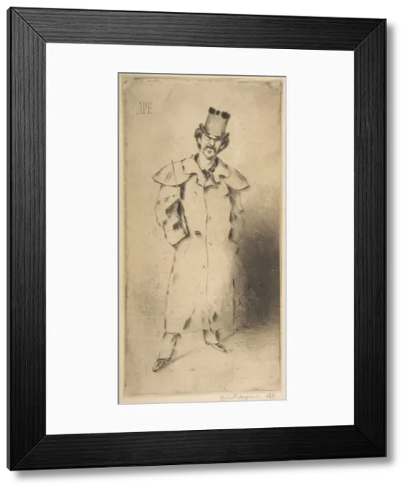 Framed Print : Portrait of Whistler, 1881. Creator: Carlo Pellegrini Framed Print : Portrait of Whistler, 1881. Creator: Carlo Pellegrini
