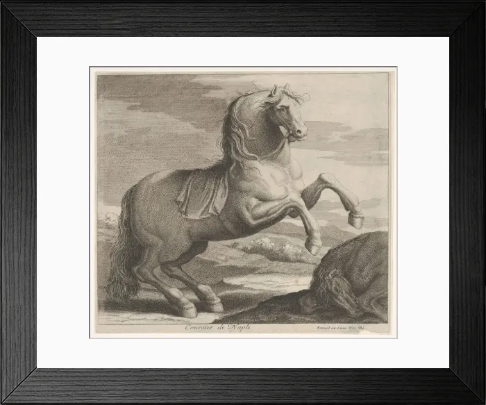 Framed Print : Coursier de Naple. Creator: Charles Errard le fils Framed Print : Coursier de Naple. Creator: Charles Errard le fils