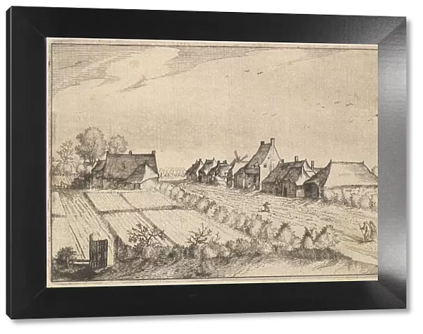 Fields and a Road, plate 8 from Regiunculae et Villae Aliquot Ducatus Brabantiae, ca. 1610