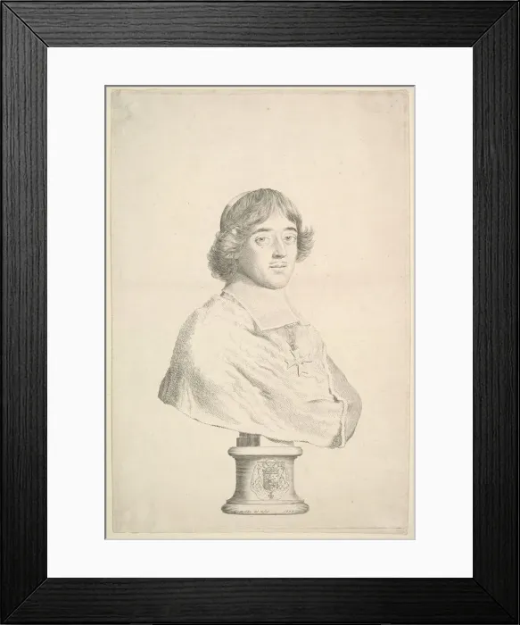 Framed Print : Emmanuel-Theodose de La Tour d Auvergne, duc d Albret et cardinal de Bouillon, 1673 Framed Print : Emmanuel-Theodose de La Tour d Auvergne, duc d Albret et cardinal de Bouillon, 1673