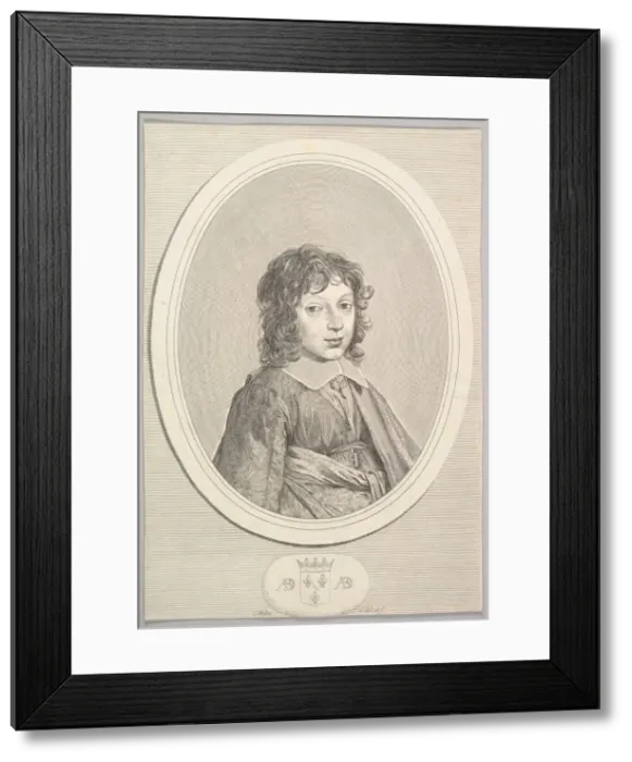 Framed Print : Armand de Bourbon, prince de Conti. Creator: Claude Mellan Framed Print : Armand de Bourbon, prince de Conti. Creator: Claude Mellan