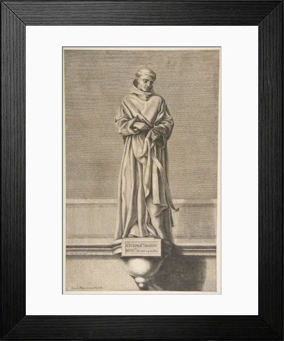 Framed Print : St. Stephanus Girandi, 17th century. Creator: Conrad Lauwers Framed Print : St. Stephanus Girandi, 17th century. Creator: Conrad Lauwers
