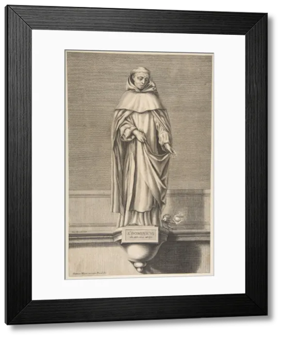 Framed Print : St. Dominic. Creator: Conrad Lauwers Framed Print : St. Dominic. Creator: Conrad Lauwers