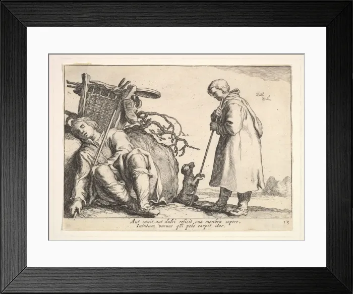 Framed Print : Pleasures of Occupation. Creator: Cornelis Bloemaert Framed Print : Pleasures of Occupation. Creator: Cornelis Bloemaert