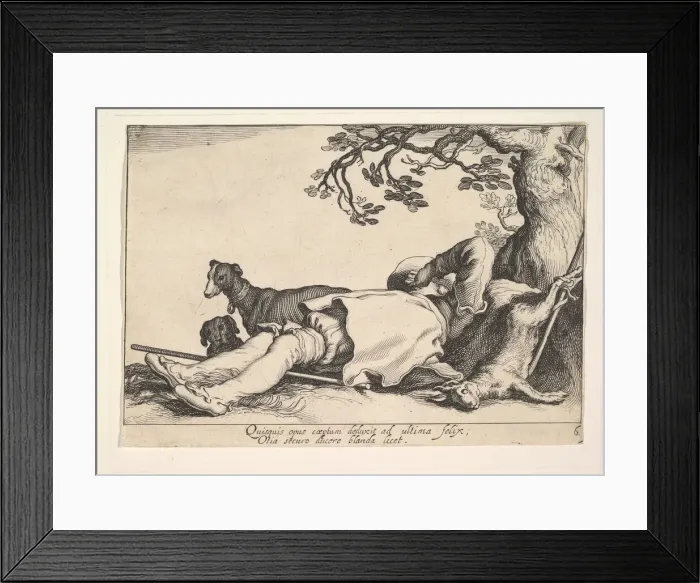 Framed Print : Pleasures of Occupation. Creator: Cornelis Bloemaert Framed Print : Pleasures of Occupation. Creator: Cornelis Bloemaert