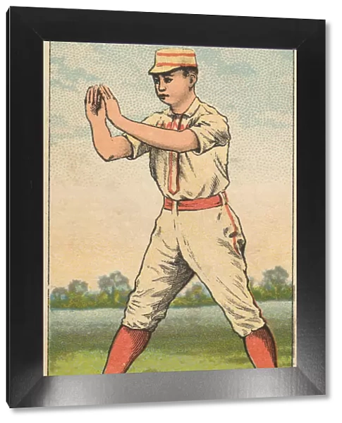 Shomberg, 1st Base, Indianapolis, from the Gold Coin series (N284