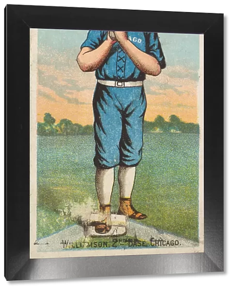 Williamson, 2nd Base, Chicago, from the 'Gold Coin'Tobacco Issue, 1887