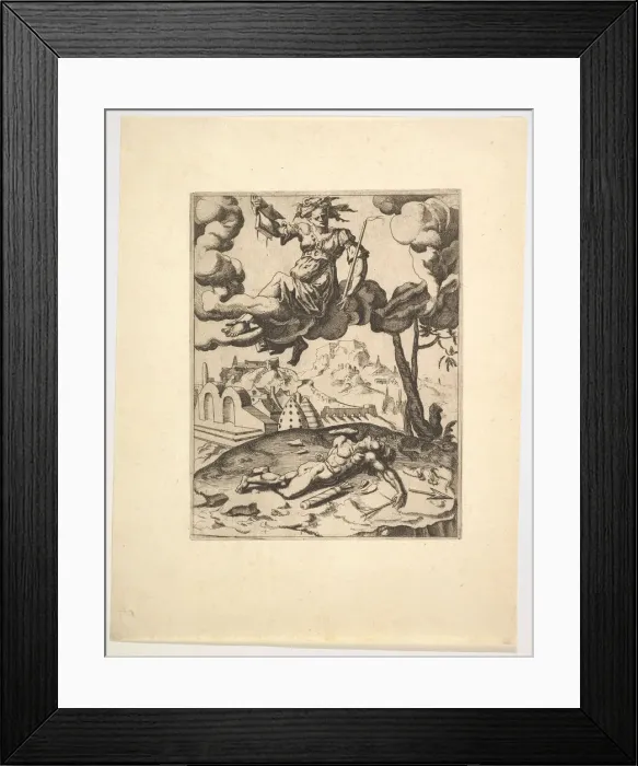 Framed Print : The Triumph of Chastity from The Triumphs of Petrarch, ca. 1548-49. Creator: Unknown Framed Print : The Triumph of Chastity from The Triumphs of Petrarch, ca. 1548-49. Creator: Unknown