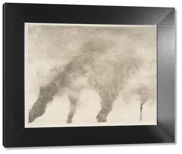 Factory Smoke, 1877-79. Creator: Edgar Degas