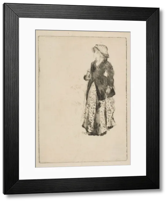 Framed Print : The Actress Ellen Andree, 1879. Creator: Edgar Degas Framed Print : The Actress Ellen Andree, 1879. Creator: Edgar Degas