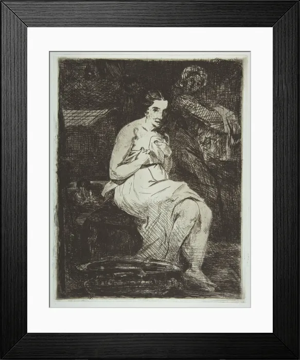 Framed Print : The Toilette, 1861-62. Creator: Edouard Manet Framed Print : The Toilette, 1861-62. Creator: Edouard Manet