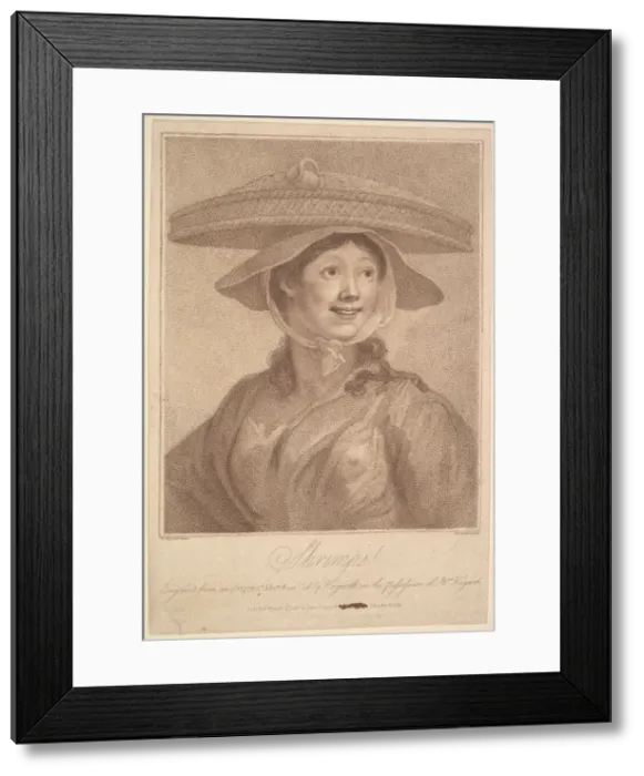 Framed Print : Shrimps!, [March 25, 1782], reissued 1790. Creator: Francesco Bartolozzi