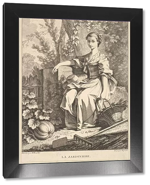 The Gardener, 1741-63. Creator: Francois Boucher