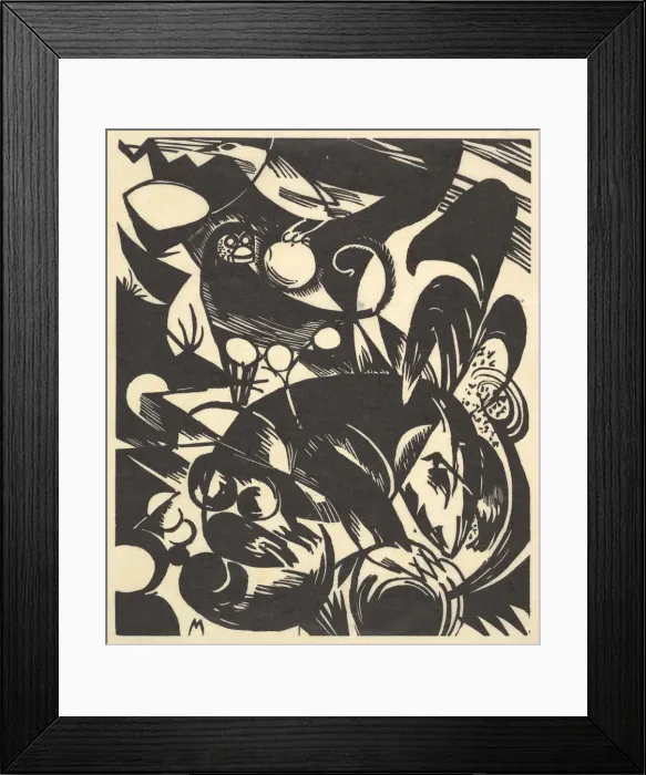 Framed Print : Creation I from the portfolio New Eu... 1914 (posthumously printed in 1921 Framed Print : Creation I from the portfolio New Eu... 1914 (posthumously printed in 1921