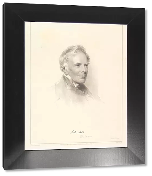 Portrait of John Keble, 1863. Creator: William Holl