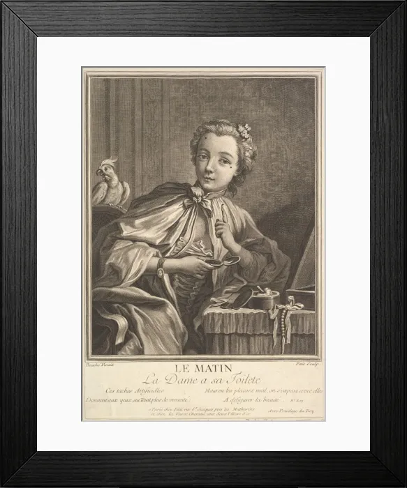 Framed Print : Morning. Creator: G E Petit Framed Print : Morning. Creator: G E Petit