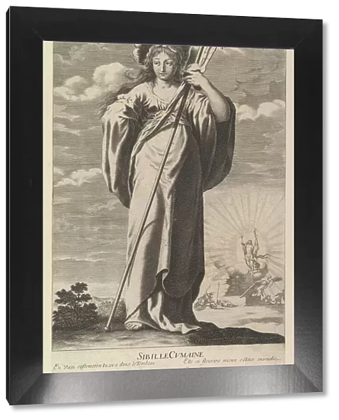 Sibylle de Cumes, ca. 1635. Creators: Gilles Rousselet, Abraham Bosse
