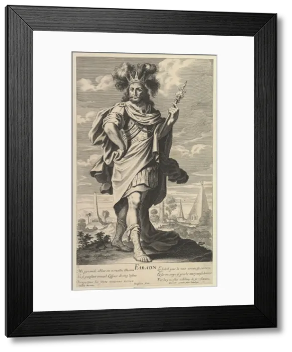Framed Print : Pharaon, ca. 1639-40. Creators: Gilles Rousselet, Abraham Bosse Framed Print : Pharaon, ca. 1639-40. Creators: Gilles Rousselet, Abraham Bosse
