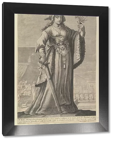 A French Christian Woman (Une Dame Chretienne et Francaise), 1647