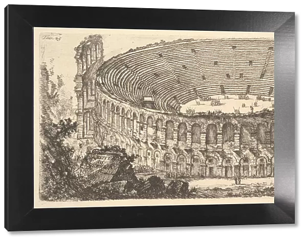 Plate 25: Amphitheater of Verona (Anfiteatro di Verona), ca. 1748