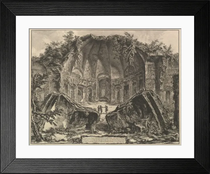 Framed Print : Hadrians Villa: The Canopus (Avanzi del Tempio Dio Canopo nella Villa Adriana in Tivo Framed Print : Hadrians Villa: The Canopus (Avanzi del Tempio Dio Canopo nella Villa Adriana in Tivo