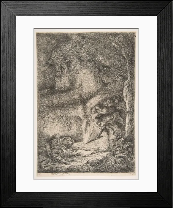 Framed Print : Finding of the bodies of Saints Peter and Paul, ca. 1647-51 Framed Print : Finding of the bodies of Saints Peter and Paul, ca. 1647-51