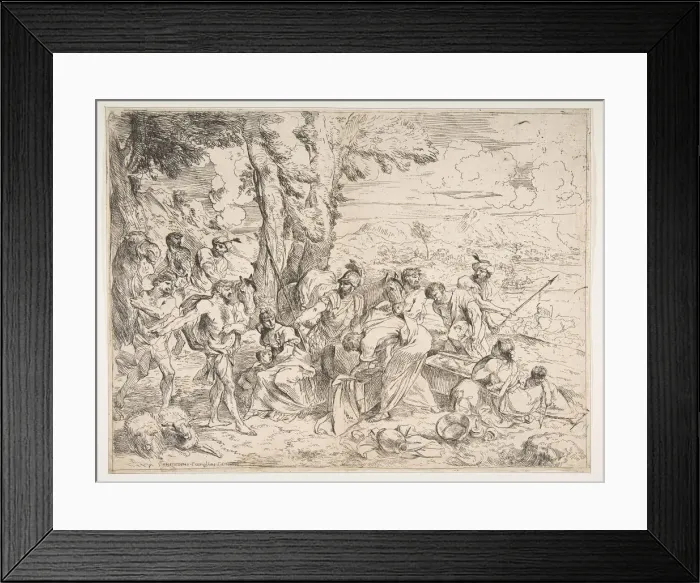 Framed Print : Laban searching for idols among Jacobs possessions, ca. 1635-40 Framed Print : Laban searching for idols among Jacobs possessions, ca. 1635-40