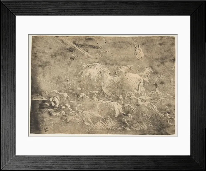 Framed Print : Noah and the animals entering the ark, 1650-55. Creator: Giovanni Benedetto Castiglione Framed Print : Noah and the animals entering the ark, 1650-55. Creator: Giovanni Benedetto Castiglione