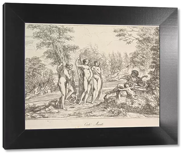The Judgement of Paris(?), 1740-1802. Creator: Giuseppe Canale