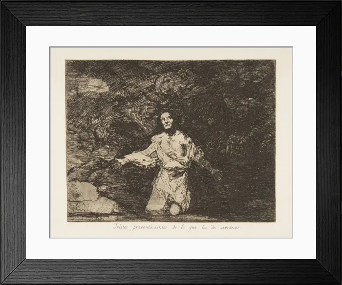Framed Print : Plate1 from The Disasters of War (Los Desastres de la Guerra): Sad... ca Framed Print : Plate1 from The Disasters of War (Los Desastres de la Guerra): Sad... ca