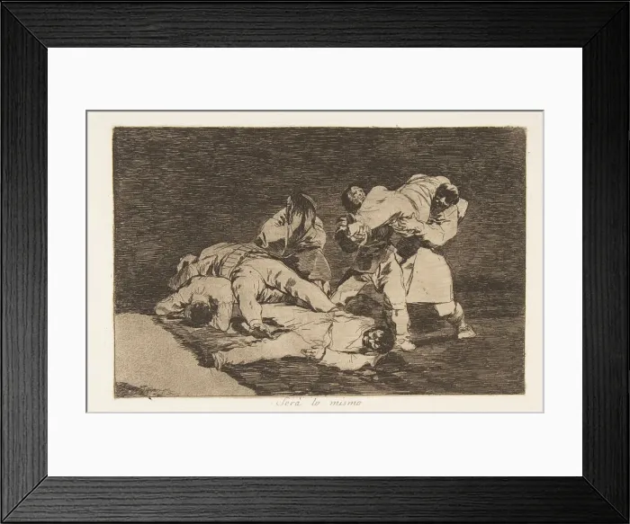 Framed Print : Plate 21 from The Disasters of War (Los Desastres de la Guerra): It w Framed Print : Plate 21 from The Disasters of War (Los Desastres de la Guerra): It w