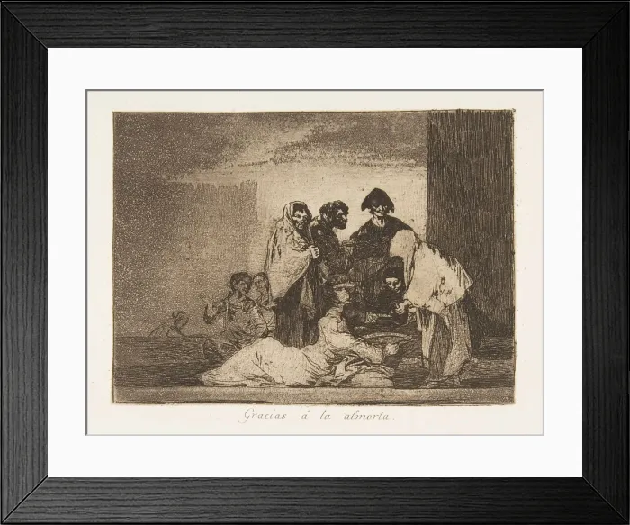 Framed Print : Plate 51 from The Disasters of War (Los Desastres de la Guerra): Th Framed Print : Plate 51 from The Disasters of War (Los Desastres de la Guerra): Th