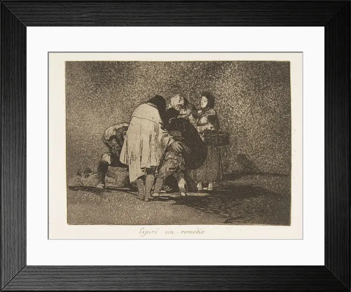 Framed Print : Plate 53 from The Disasters of War (Los Desastres de la Guerra): Th Framed Print : Plate 53 from The Disasters of War (Los Desastres de la Guerra): Th