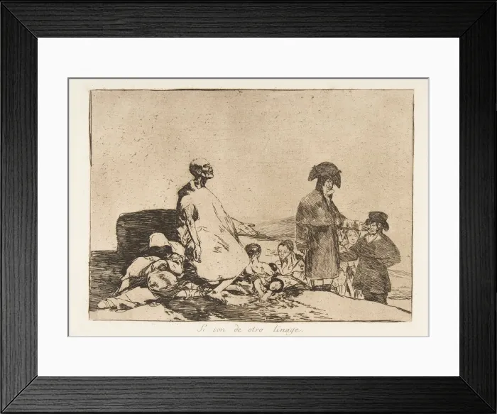 Framed Print : Plate 61 from The Disasters of War (Los Desastres de la Guerra): Pe Framed Print : Plate 61 from The Disasters of War (Los Desastres de la Guerra): Pe