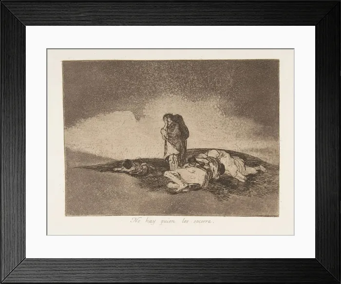 Framed Print : Plate 60 from The Disasters of War (Los Desastres de la Guerra): Th Framed Print : Plate 60 from The Disasters of War (Los Desastres de la Guerra): Th
