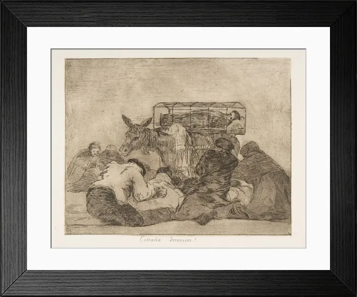 Framed Print : Plate 66 from The Disasters of War (Los Desastres de la Guerra Framed Print : Plate 66 from The Disasters of War (Los Desastres de la Guerra
