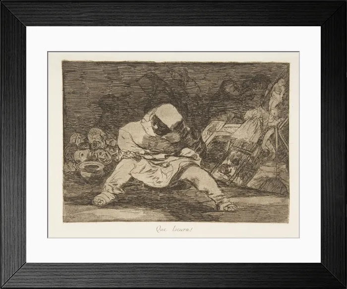 Framed Print : Plate 68 from The Disasters of War (Los Desastres de la Guerra Framed Print : Plate 68 from The Disasters of War (Los Desastres de la Guerra